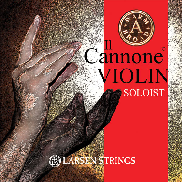 ヴァイオリン弦 Larsen Il Cannone soloist A, Warm and Broad