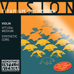 ヴァイオリン弦 Vision Titanium Orchestra D